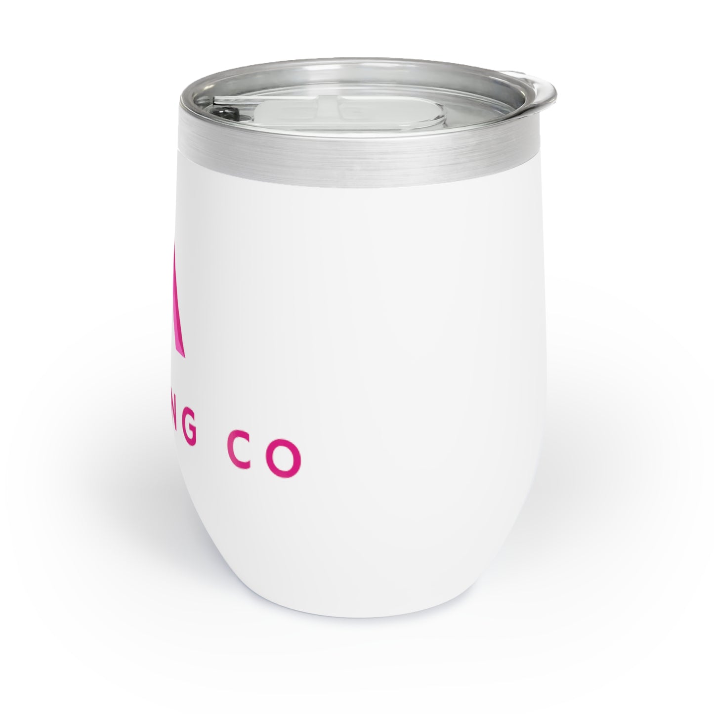 Pink and White Coffee Cup