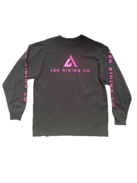 Black and Pink LED Longsleeve