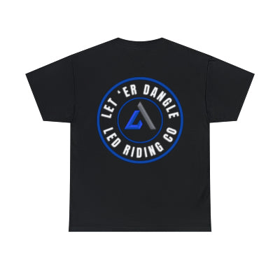 Black and Blue LED Crest T-Shirt