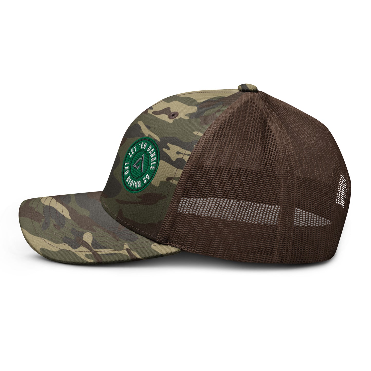LED Camouflage trucker hat