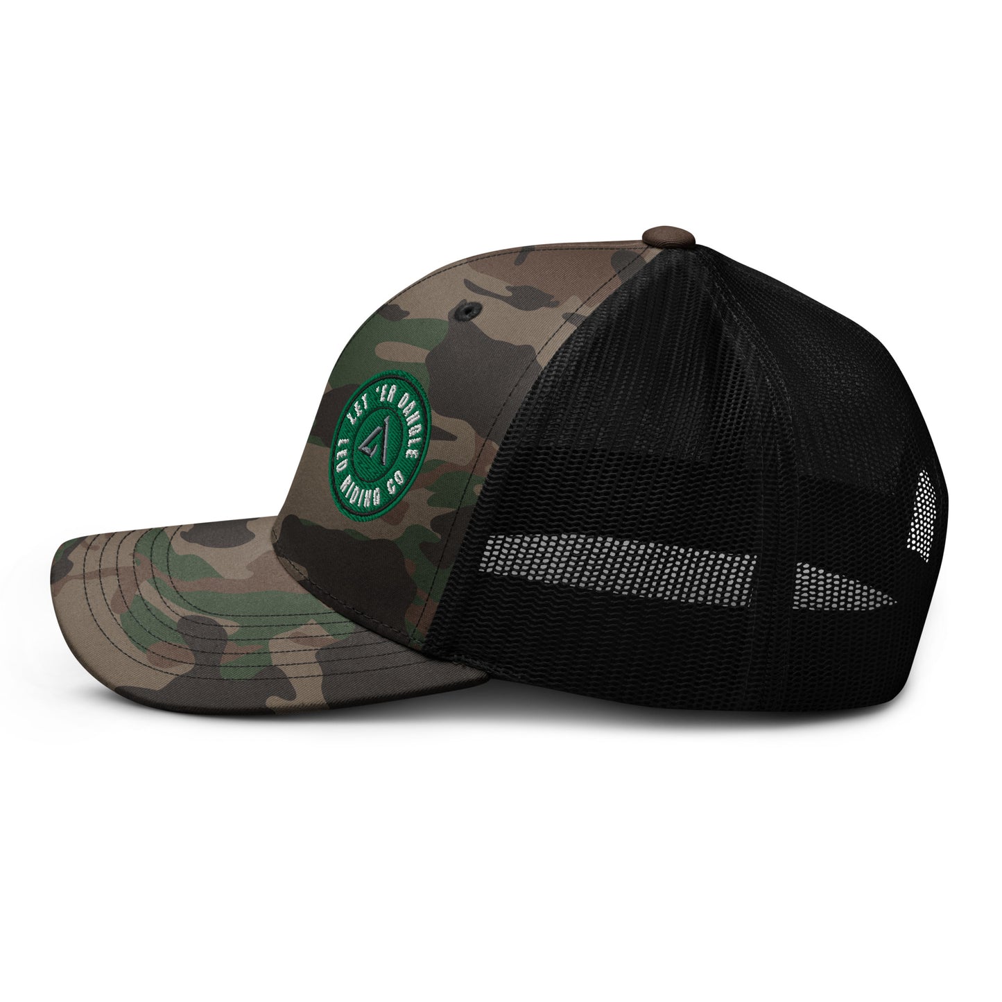 LED Camouflage trucker hat