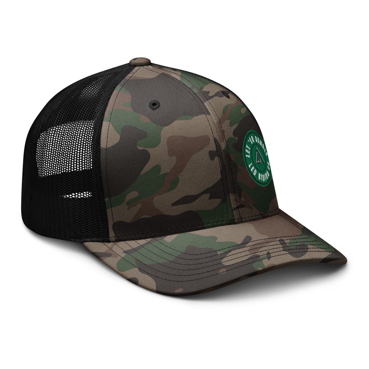 LED Camouflage trucker hat