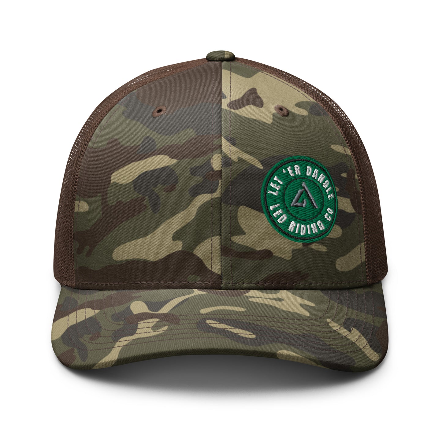 LED Camouflage trucker hat