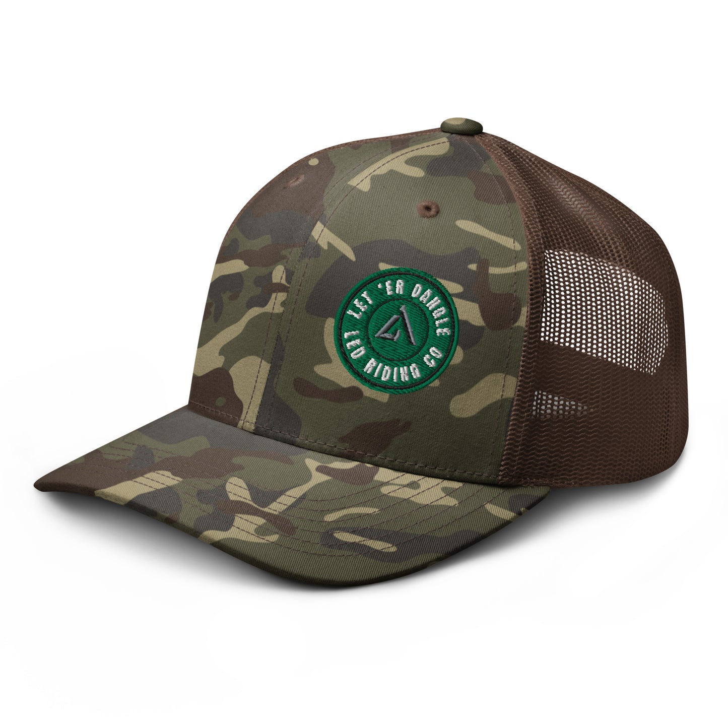 LED Camouflage trucker hat