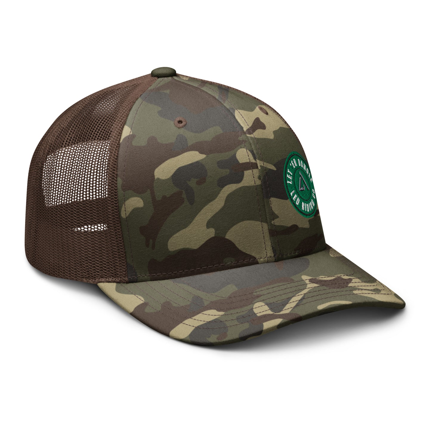 LED Camouflage trucker hat