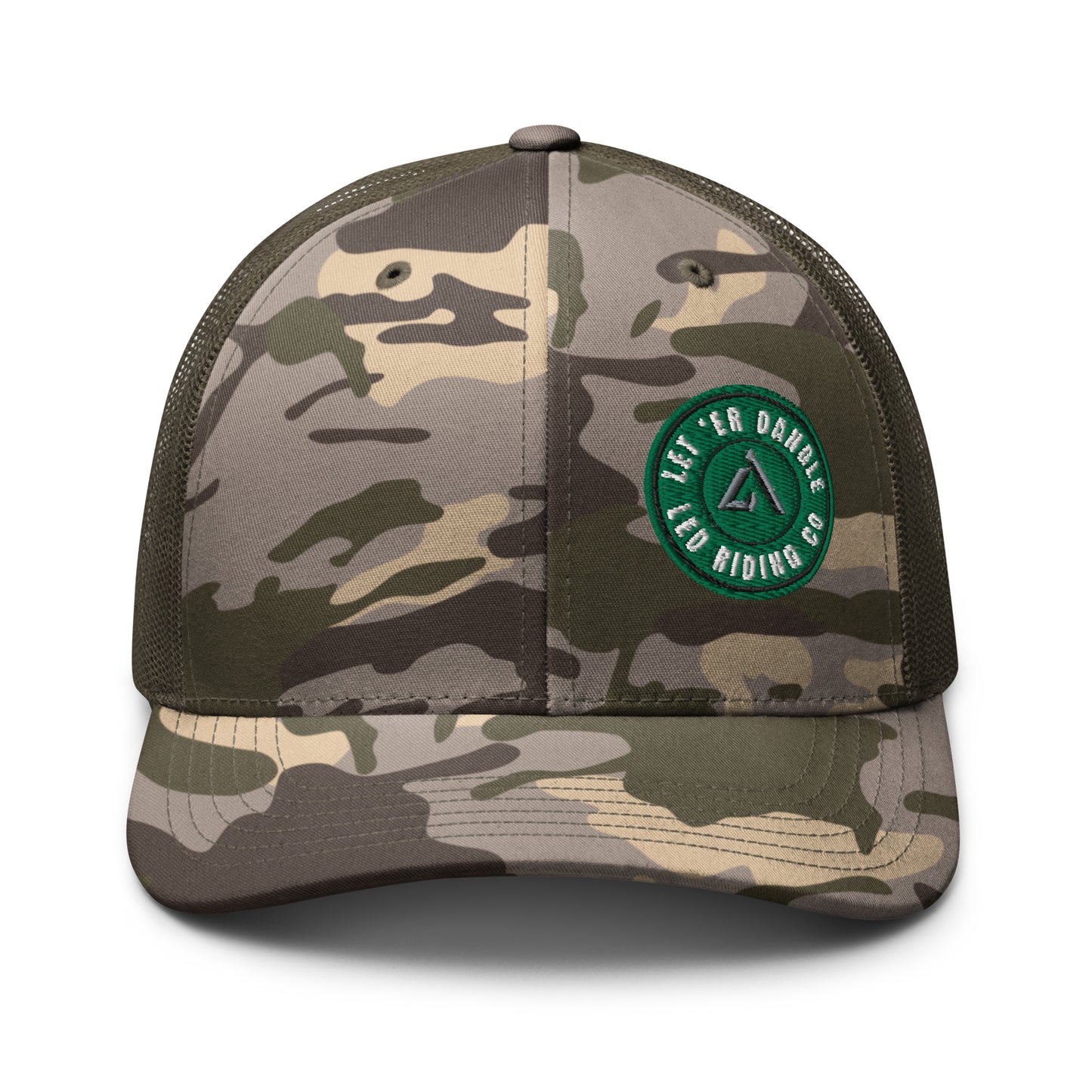 LED Camouflage trucker hat