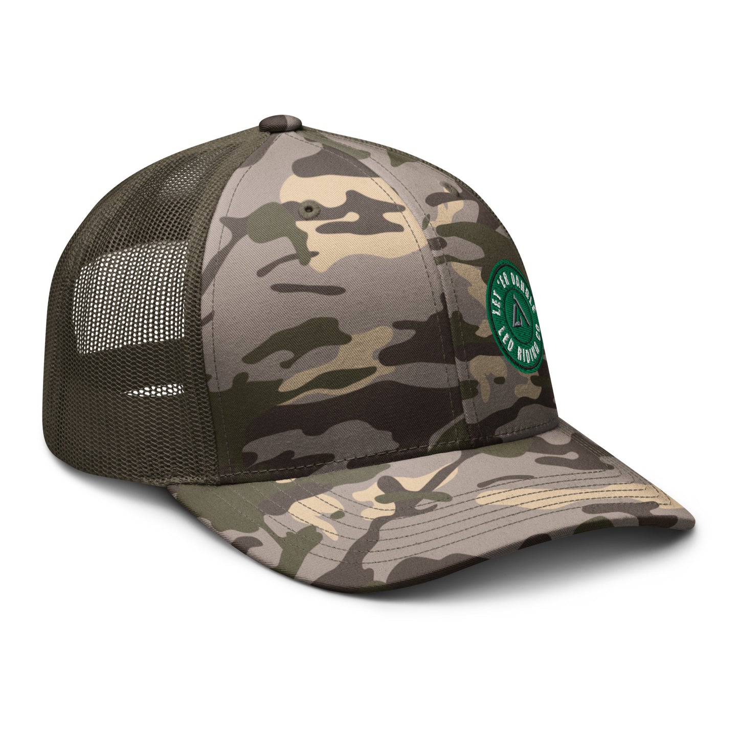 LED Camouflage trucker hat