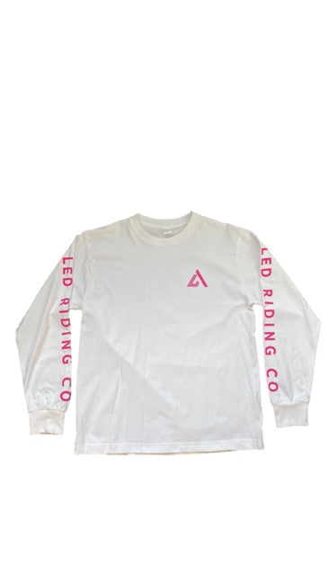 White and Pink LED Longsleeve